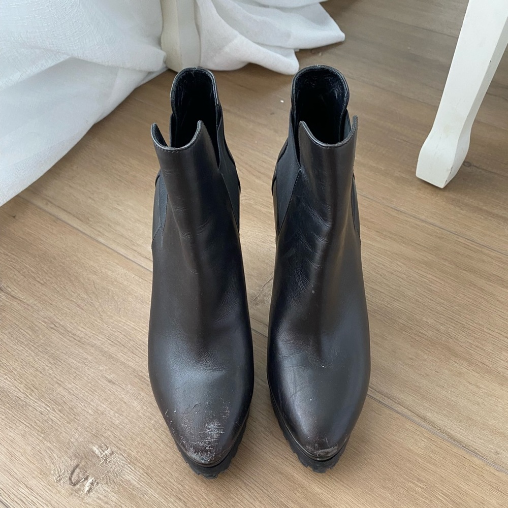 All Saints Black Booties - Picture 2 of 8